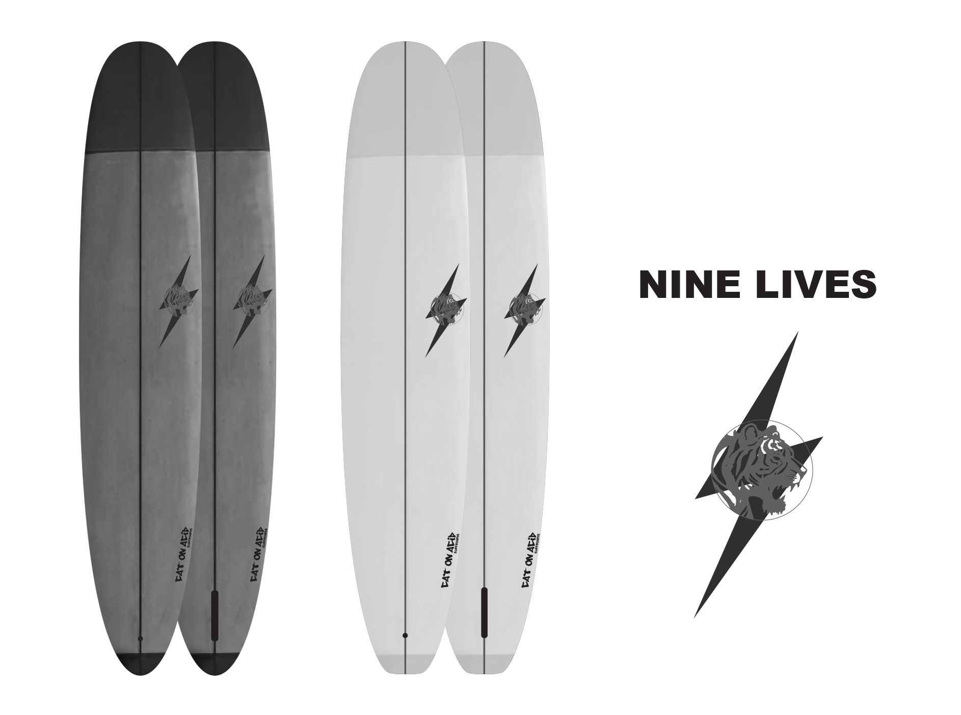<a href='https://catonacidsurfboards.com/nine-lives-longboard-surfboard-model/'></a>