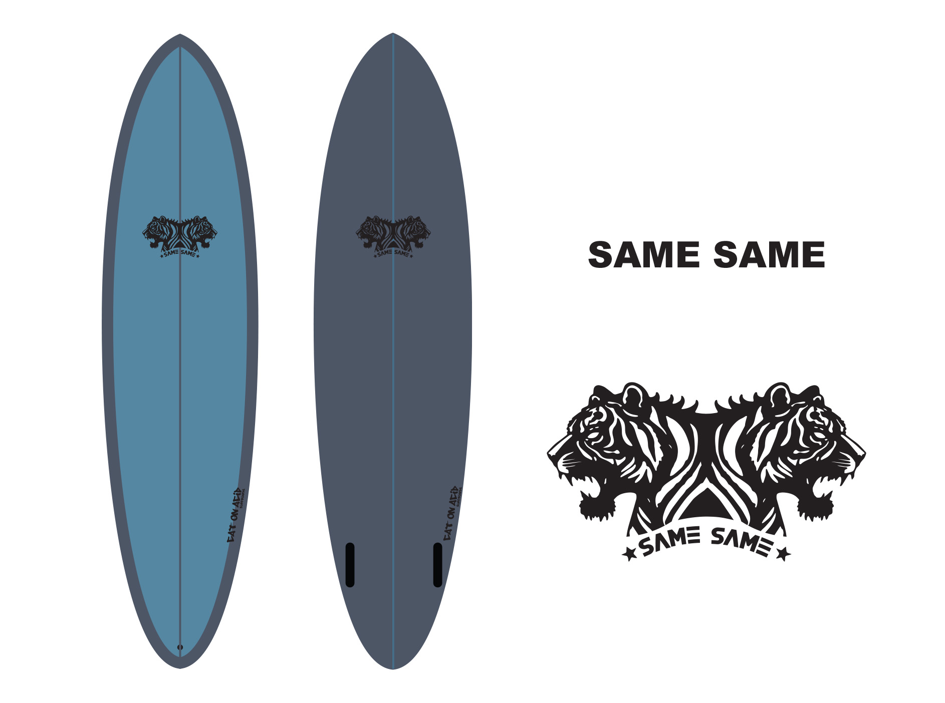 <a href='https://catonacidsurfboards.com/same-same-twin-pin-surfboard-model/'></a>