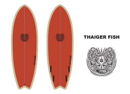 thaiger fish surfboard model