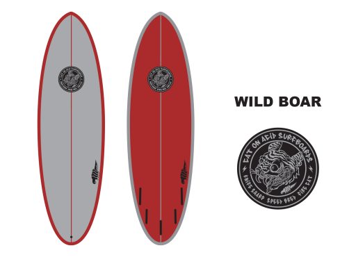 Wild Boar Surfboard Model
